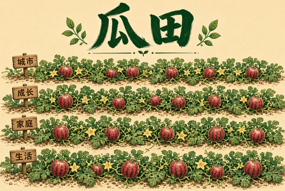 瓜田内容图